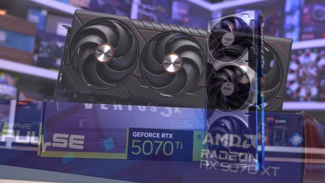 GeForce RTX 5070 Ti versus Radeon RX 9070 XT : match DLSS4 contre FSR4