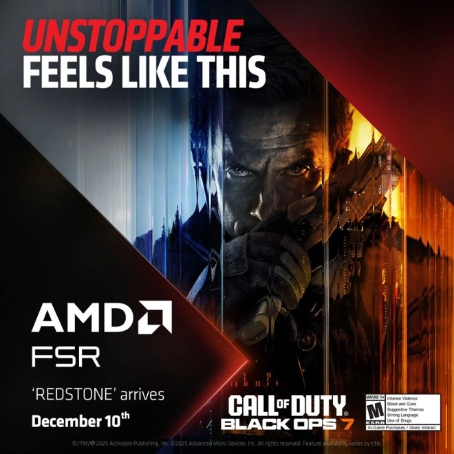 AMD confirme la date de pr�sentation de sa technologie FSR Redstone et son aspect exclusif