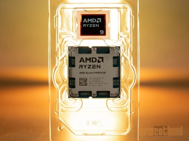 On enchaine avec le Ryzen 9 9950X3D � 609 euros !!!