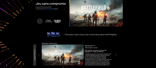 Un nouveau bundle chez Intel !