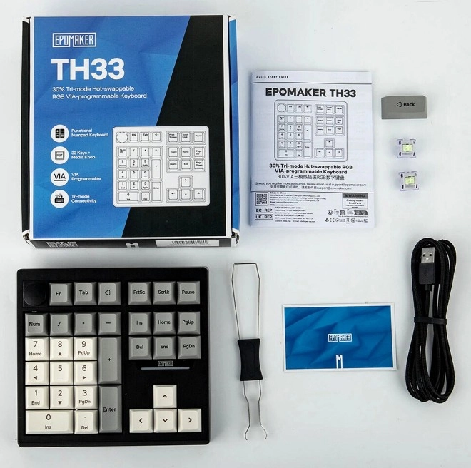EPOMAKER TH33 & EK21 : deux nouveaux numpads compacts pour booster votre setup comptatibilit� ou Gaming !!!