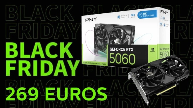 Black Friday : La RTX 5060 Dual Fan PNY � 269 euros