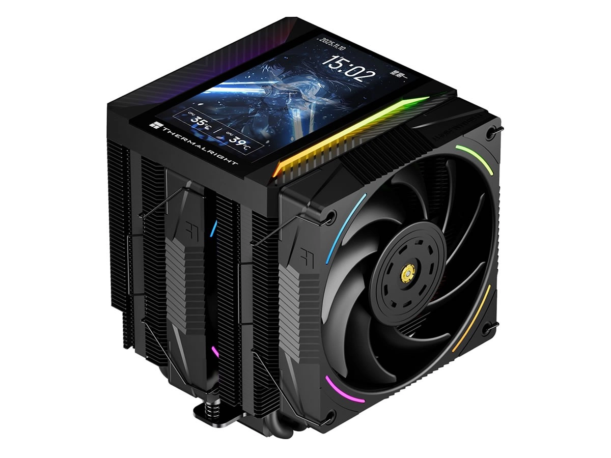 Thermalright Peerless Assassin 120 Vision MAX, un �cran de 5'' sur le top...