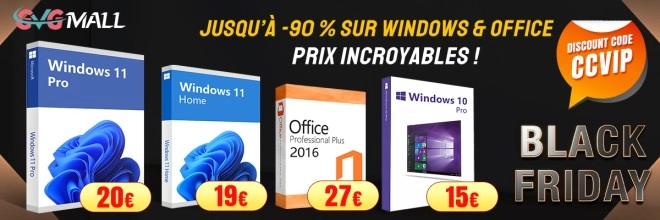 Windows 11 Pro � 20 euros pour le mois NOIR !!!