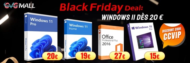 Windows 11 Pro � 20 euros, une offre � ne pas manquer ce vendredi