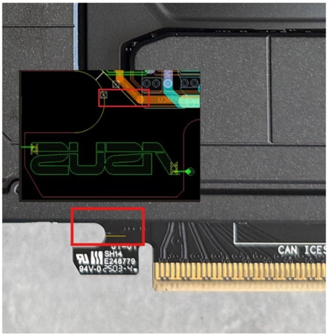 La ROG Astral GeForce RTX 5090 peut �galement avoir des soucis de fissure sur son PCB !
