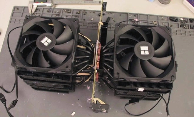 Improbable : une RTX 2060 avec deux dual tower !
