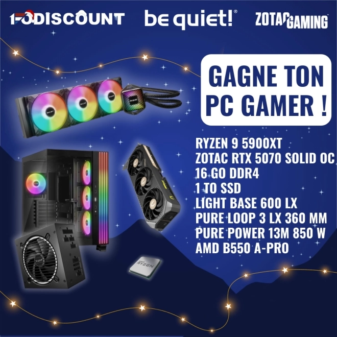 Un bon r�veillon � tous et un PC Gamer � gagner !!!