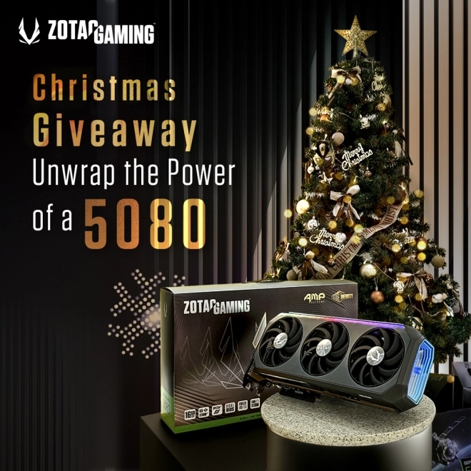Concours : une ZOTAC GAMING GeForce RTX 5080 AMP Extreme INFINITY � gagner !