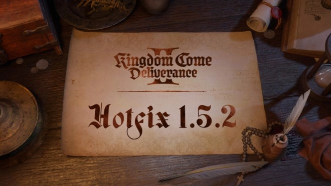 Un Hotfix pour le jeu Kingdom Come: Deliverance II