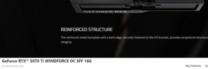 GIGABYTE reviendrait sur son concept de gel conducteur thermique avec sa carte RTX 5070 Ti WINDFORCE OC V2