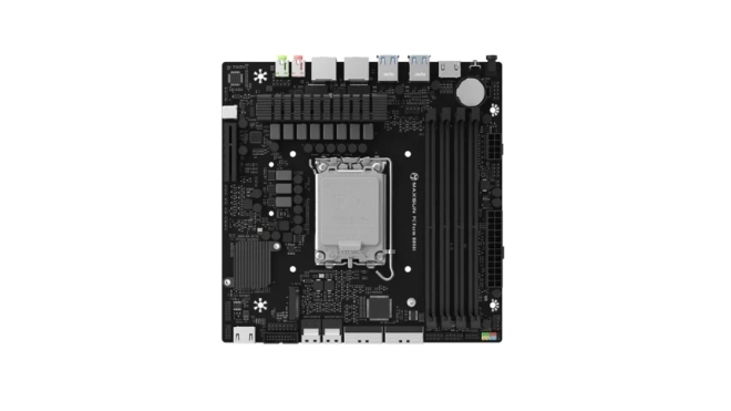 Maxsun d�voile une Mini-ITX atypique avec quatre slots DDR5
