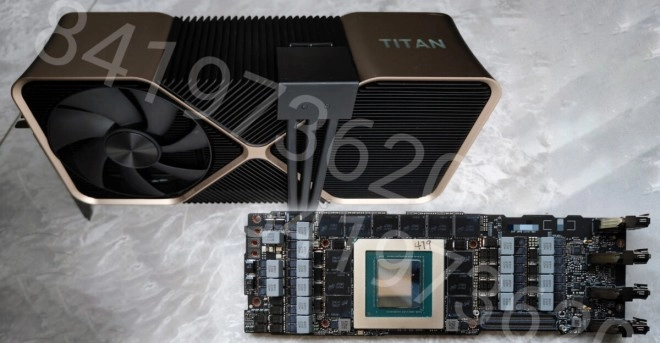 Un autre prototype de RTX Titan Ada fait le beau sur la toile !