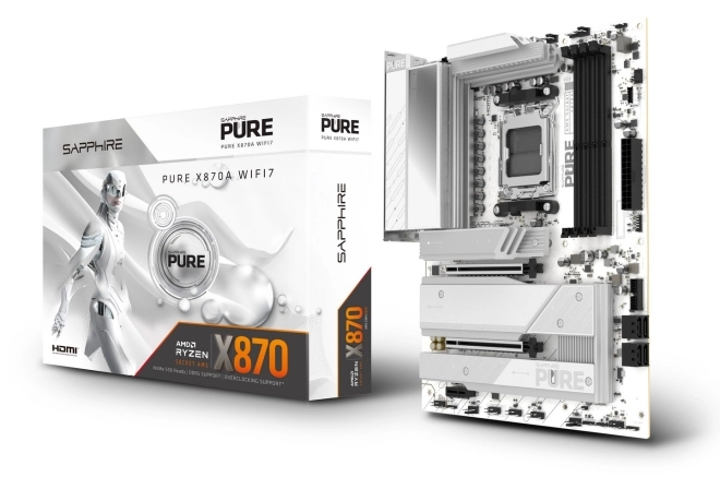 Sapphire officialise la PURE X870A WiFi 7, toutes les sp�cifications