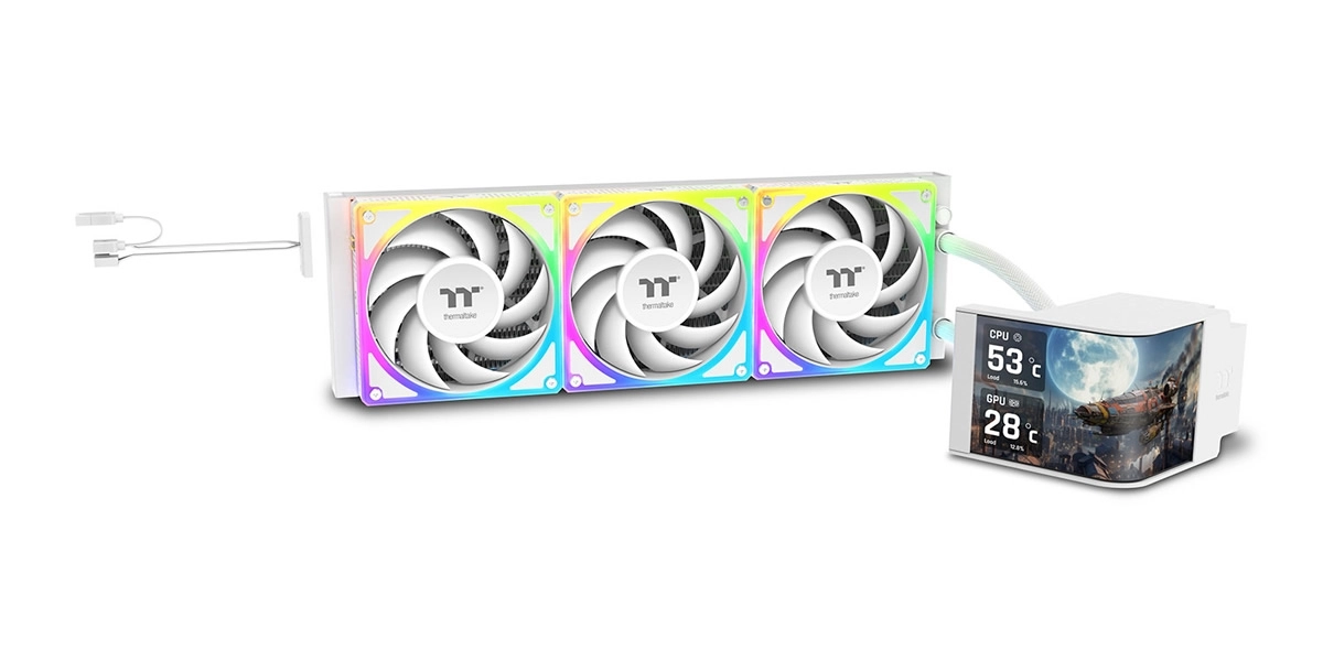 Thermaltake MAGCurve 360 Ultra, deux nouveaux AIO avec �cran AMOLED incurv�