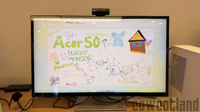 CES 2026 : ACER nous r�-expose son �cran 6K