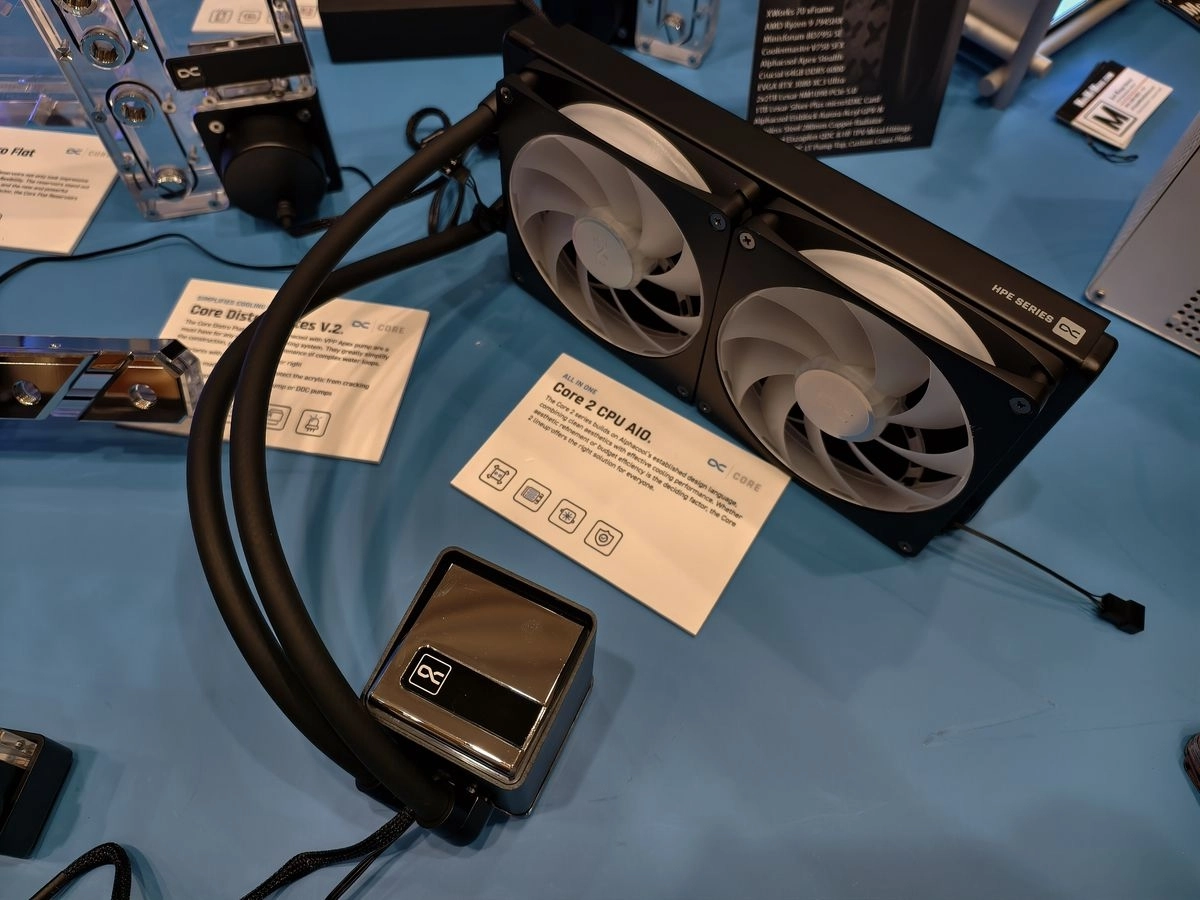 CES 2026 : Alphacool avance sur les produits DIY et AIO