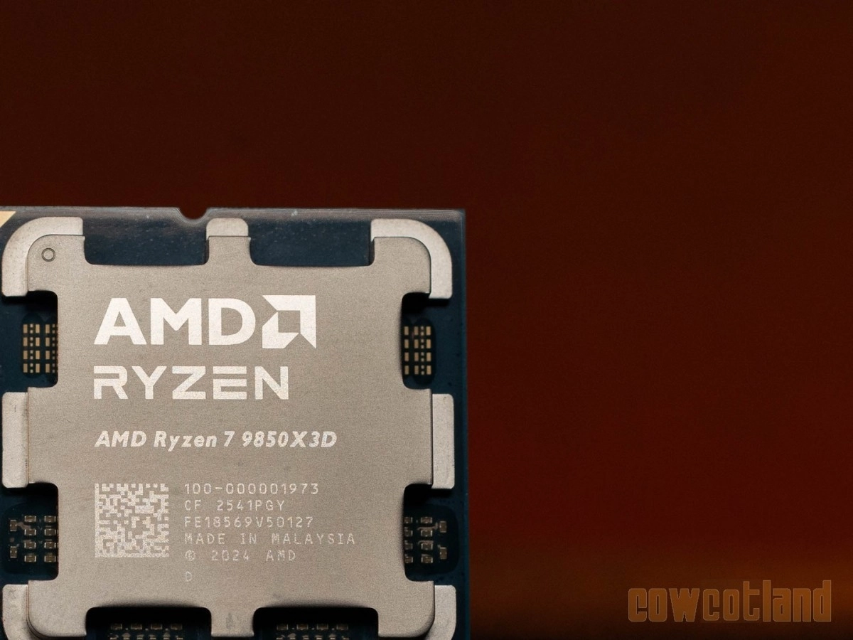 Processeur AMD Ryzen 7 9850X3D : les tarifs en France