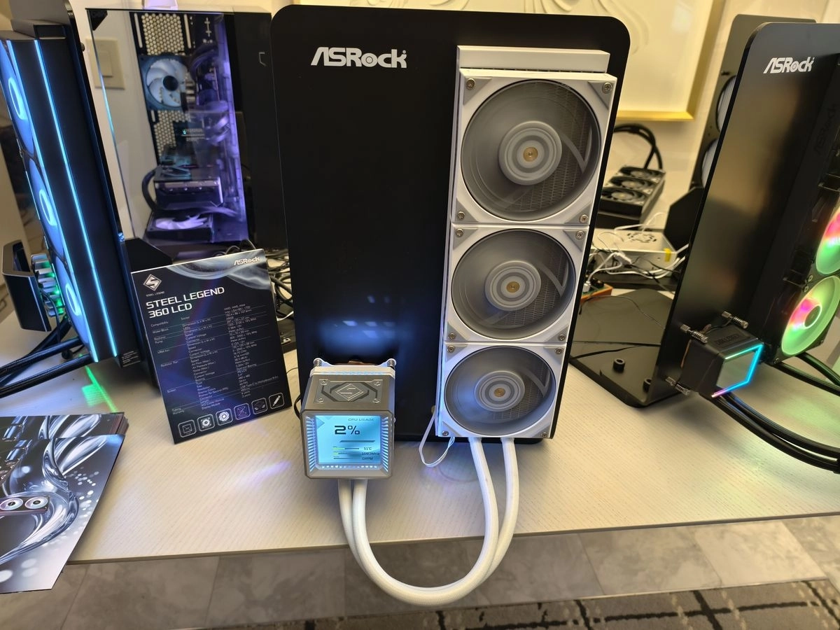 CES 2026 : ASRock investit le refroidissement liquide avec un catalogue charg�