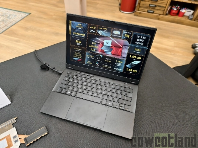 CES 2026 : ASUS maintient la pression sur les laptops gaming