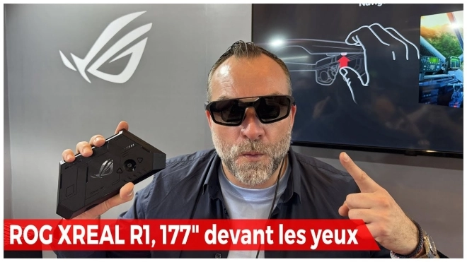 Des lunettes ASUS ROG pour avoir un �cran de 177 pouces !!!