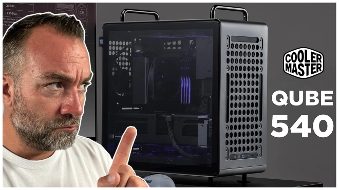 QUBE 540 : le boitier modulaire � la sauce Mac Pro par Cooler Master