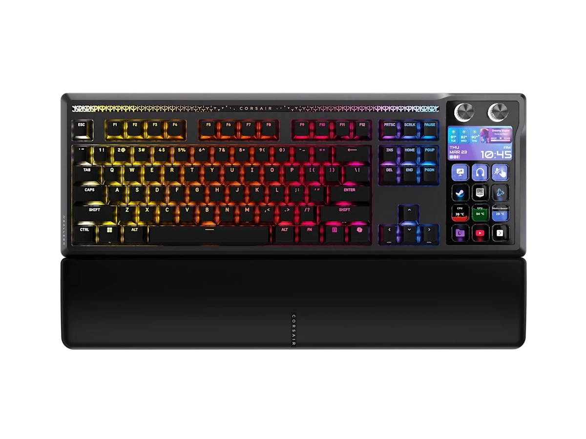 Clavier m�canique avec Stream Deck int�gr�, le CORSAIR GALLEON 100 SD arrive � 349 euros