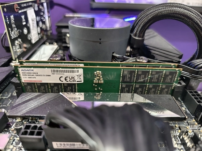 CES 2026 : ADATA et MSI poussent la DDR5 CUDIMM 4-RANK 2x128 Go � 7200 MT/s