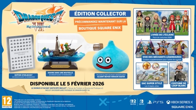 Une incroyable �dition collector pour le jeu DRAGON QUEST VII Reimagined !
