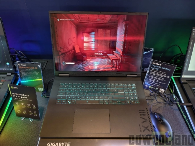 CES 2026 : GIGABYTE renouvelle son arsenal de laptops