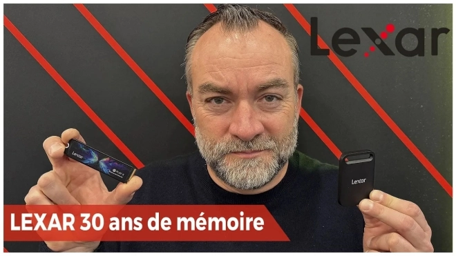 LEXAR f�te 30 ans de m�moire au CES 2026