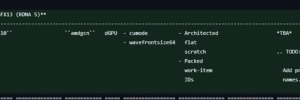 Une carte graphique AMD RDNA5 fait son apparition dans LLVM