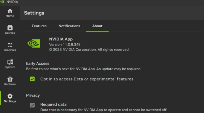 L'App d�finitive de NVIDIA int�grant le DLSS 4.5 aura un peu de retard