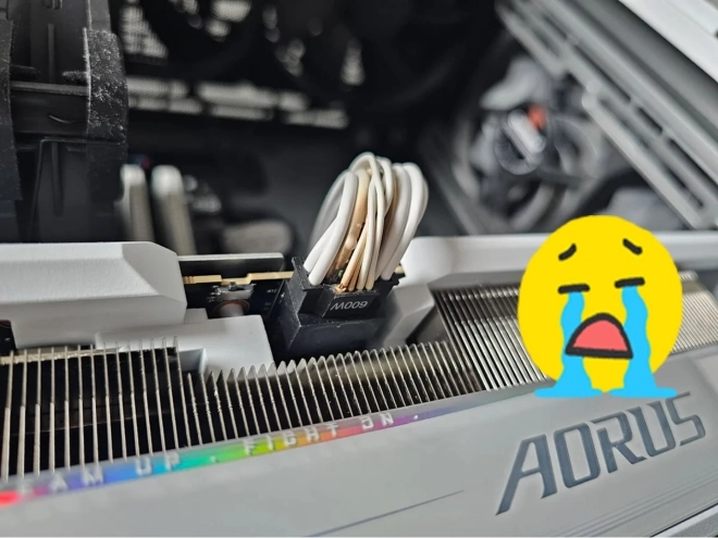 Too BAD, son cable 12VHPWR et sa RTX 5090 fondent le premier jour de l'ann�e...