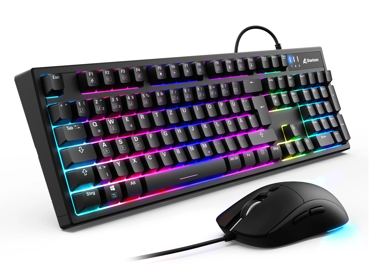 Sharkoon SKILLER SGB15, un ensemble clavier / souris tr�s abordable