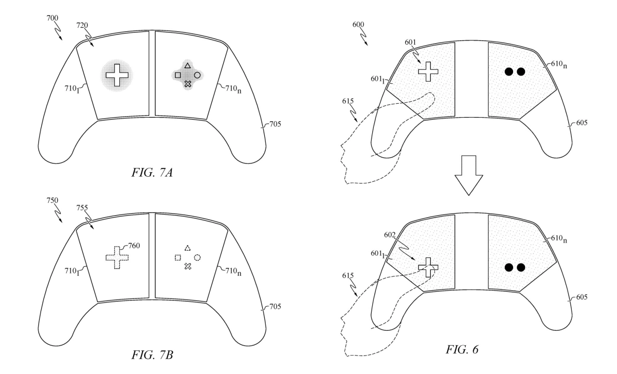 Un brevet pour une manette sans bouton physique pour Sony