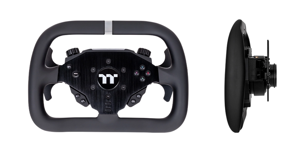 Thermaltake passe du rond au rectangle avec le volant F100