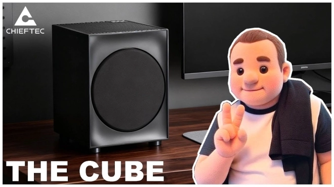Les, enfin la vid�o de la semaine hardware 03-2026 : The Cube par Chieftec