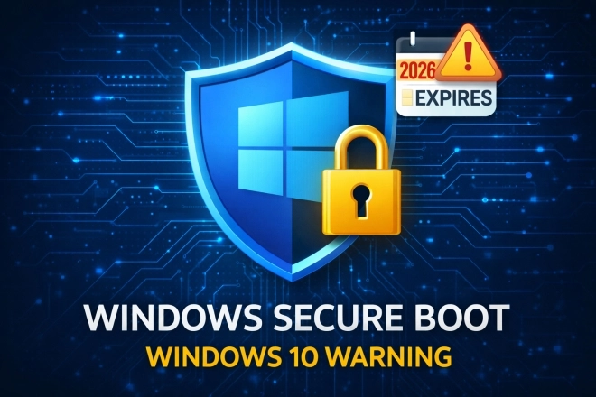 ATTENTION, les certificats Secure Boot de Windows expirent en 2026, les utilisateurs de Windows 10 particuli�rement concern�s