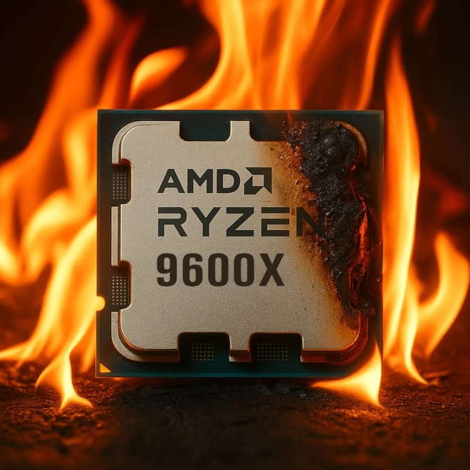 Ce sont maintenant les Ryzen 5 9600X qui meurent avec les cartes m�res ASRock !!!