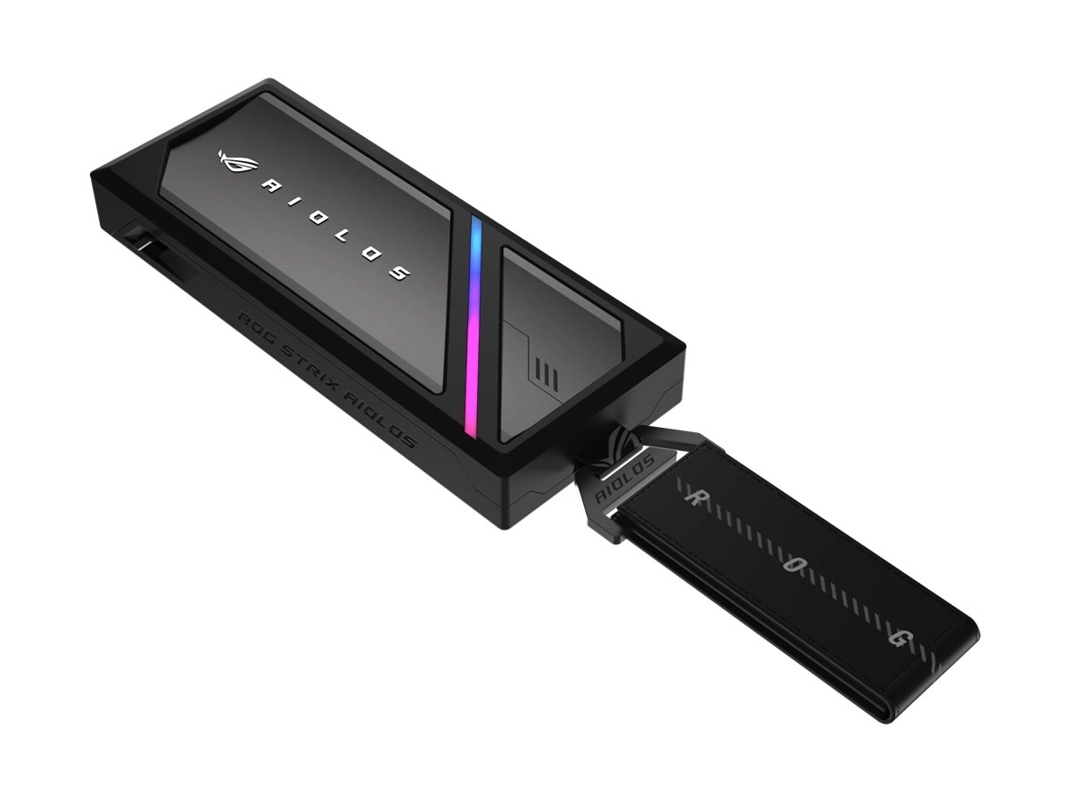 ASUS ROG Strix Aiolos, un boitier M.2 externe compatible PCI-E et SATA