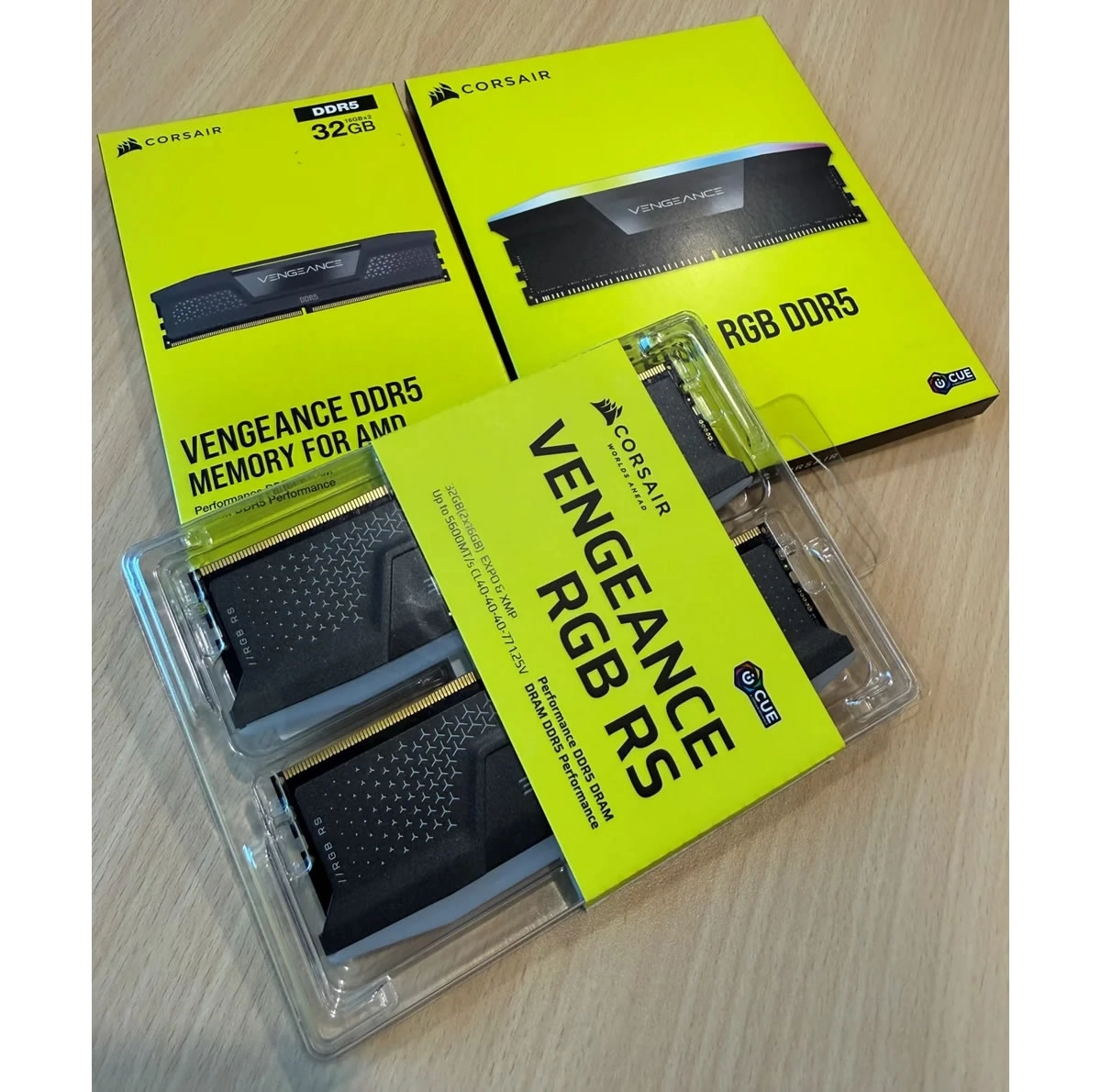 CORSAIR met � jour les emballages de sa m�moire pour savoir ce qu'on ach�te