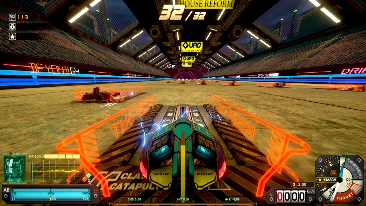 Hypersonic GP, quand F-Zero rencontre Wipeout
