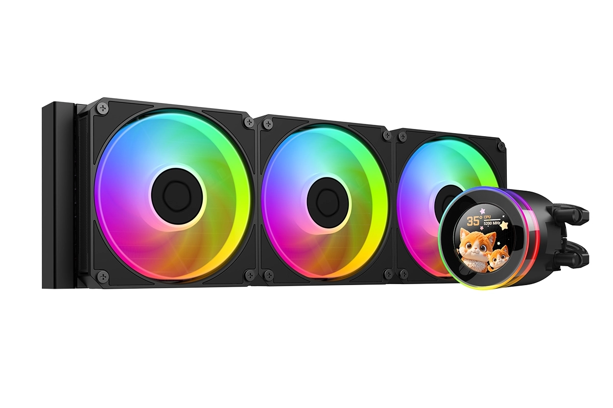 ID-COOLING SPACE SL V2, de l'AIO avec un �cran circulaire