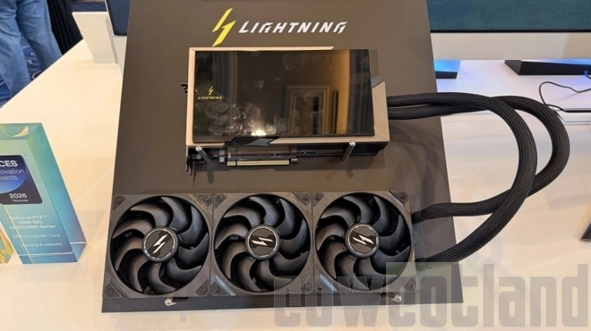 MSI d�voile un �norme tarif pour son monstre de RTX 5090 32G LIGHTNING Z !