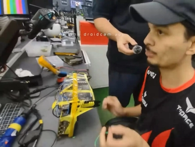 Une RTX 5070 Ti passe de tr�pas � un record du monde !