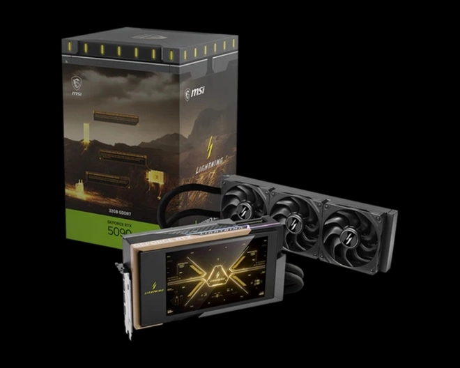 Un tarif fran�ais d�mentiel pour la carte MSI RTX 5090 32G LIGHTNING Z !