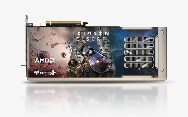 La carte RX 9070 XT Crimson Desert de SAPPHIRE se montre encore plus !