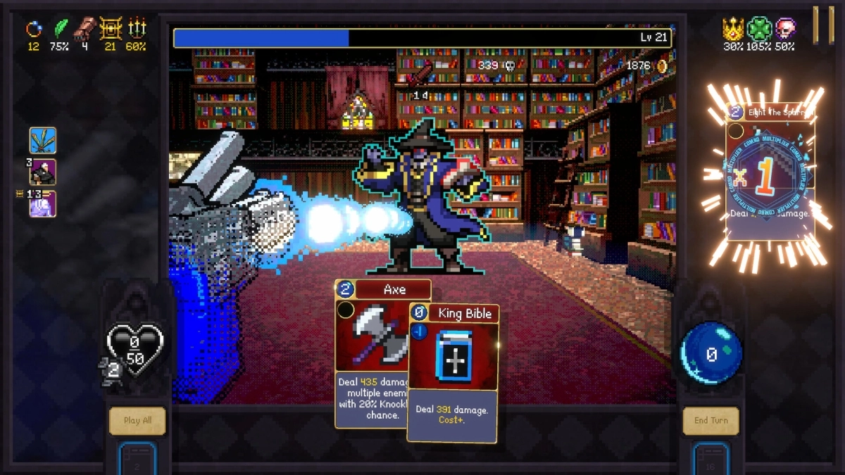 Vampire Crawlers: The Turbo Wildcard from Vampire Survivors, une premi�re d�mo