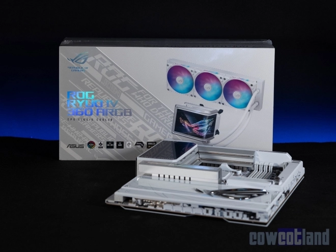 ASUS : tour d�horizon de la X870E Glacial et du Ryuo IV 360 ARGB